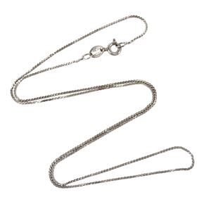 Vintage Italy Sterling Silver 925 Serpentine Link Chain Necklace 16"